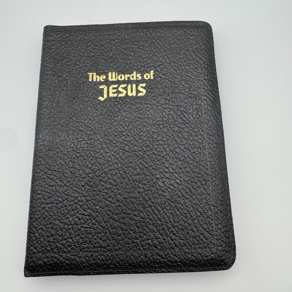 1943 The Words of Jesus Book Illustrated KJV Bible Parables Sermon on Mount EUC